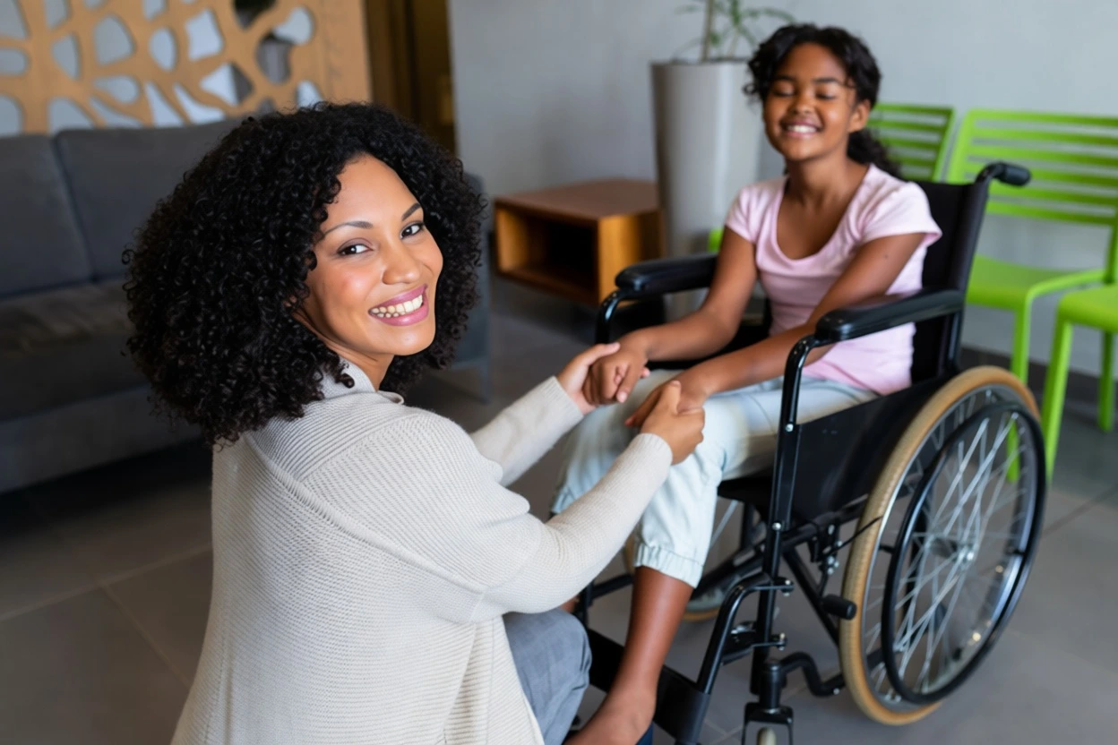 ndis helping hands smiling
